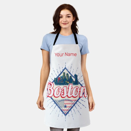 Boston Massachusetts Verenigde Staten Verenigde S Schort (Gedragen)