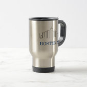 Boston, Massachusetts Voyage Café Mug (Devant droit)