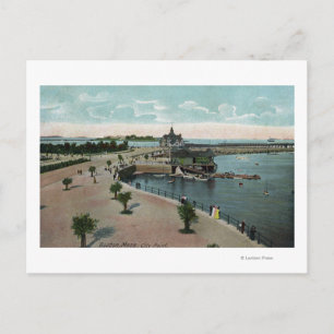 Boston, MassachusettsGeneral Uitzicht of City Briefkaart