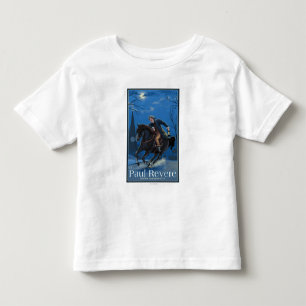 Boston, MassachusettsPaul Revere's Ride Kinder Shirts