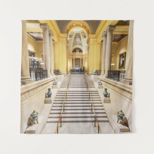 Boston MFA: Amerikaanse kunstmijlpaal Wandkleed (Voorkant)