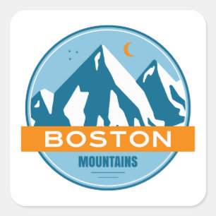 Boston Mountains Arkansas Vierkante Sticker