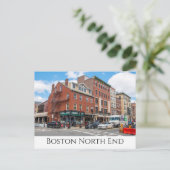 Boston, North End Briefkaart (Staand voorkant)