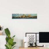 Boston Panorama Poster (Thuiskantoor)