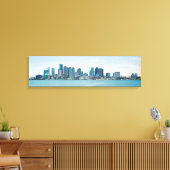 Boston Panoramic Skyline Harbour Uitzicht Canvas P Afdruk (Insitu (Woonkamer))