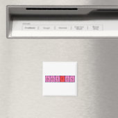 Boston periodieke table name magnet magneet (Insitu (Vaatwasser))