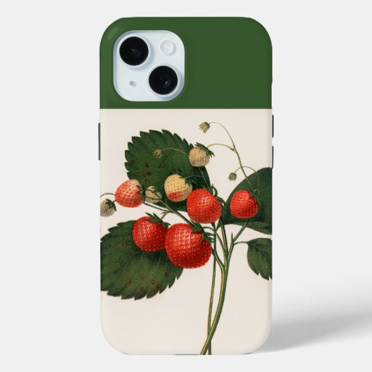  Boston Pine Strawberry Hoesje-Mate iPhone C Case-Mate iPhone Case (Achterkant)