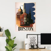 Boston Poster (Thuiskantoor)