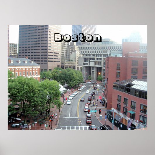 "Boston Poster" Poster (Voorkant)