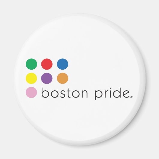Boston Pride Magnet Standard (Devant)