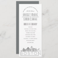 Boston | Programme moderne de mariage Déco