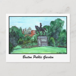Boston Public Garden Briefkaart