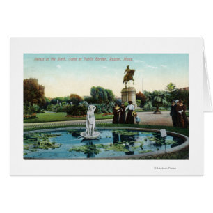 Boston Public Garden Uitzicht van Venus bij de Bat