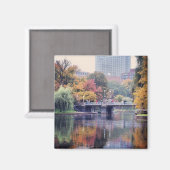 Boston Public Gardens Magnet (Recto/Verso)