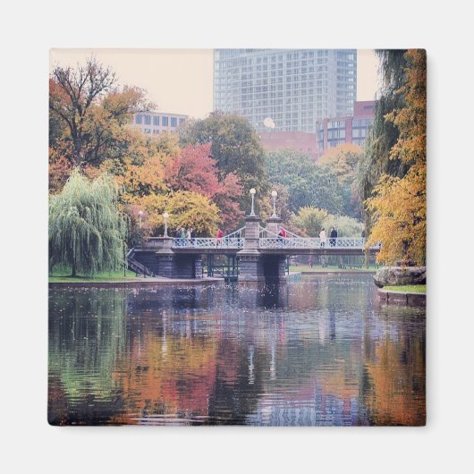 Boston Public Gardens Magnet (Devant)
