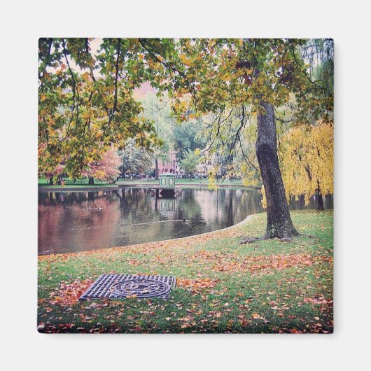 Boston Public Gardens Magnet (Devant)