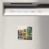 Boston Public Gardens Magnet Magneet (Insitu (Vaatwasser))