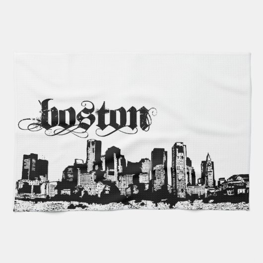 Boston Put on your city Theedoek (Horizontaal)