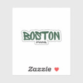 Boston PWHL Hockey voor vrouwen Sticker (Vel)