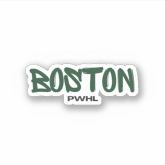 Boston PWHL Hockey voor vrouwen Sticker