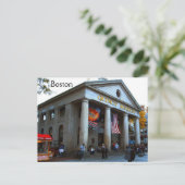Boston Quincy Market Briefkaart (Staand voorkant)