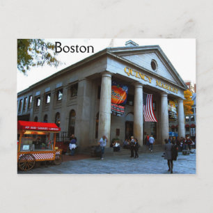 Boston Quincy Market Briefkaart