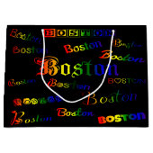 Boston Rainbow Fonts Groot Cadeauzakje (Voorkant)