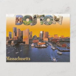 Boston  retro Briefkaart