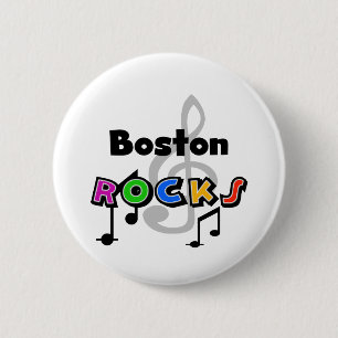Boston Rocks Ronde Button 5,7 Cm