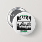 Boston Ronde Button 5,7 Cm (Voorkant /achterkant)