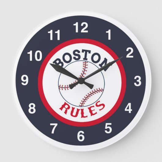 Boston Rules-honkbal klok (Voorkant)