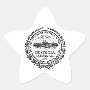Boston Seal Ster Sticker
