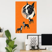 Boston shiers poster (Thuiskantoor)