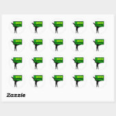Boston Skateboarder Stickers (Vel)