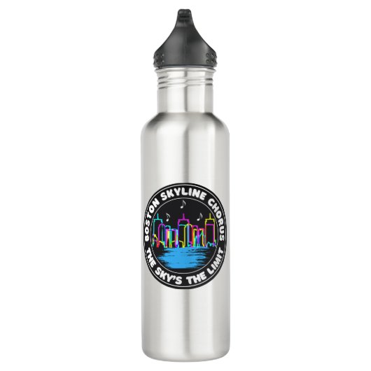 Boston Skyline Chorus logo bouteille d'eau (Droite)