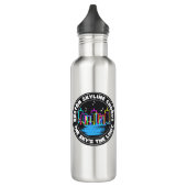 Boston Skyline Chorus Logo Water Bottle Waterfles (Links)