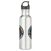 Boston Skyline Chorus Logo Water Bottle Waterfles (Voorkant)