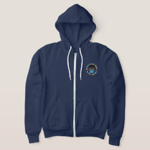 Boston Skyline Chorus Logo Woman's zip up hoodie