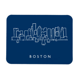 Boston Skyline Magneet