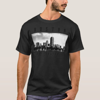 Boston Skyline Massachusetts Pride Vintage Boston  T-shirt