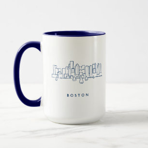 Boston Skyline Mok
