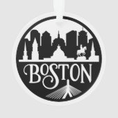 Boston Skyline Ornament (achterkant)