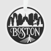 Boston Skyline Ornament (voorkant)