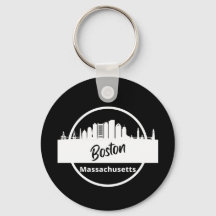 Boston Skyline Silhouette