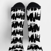 Boston Skyline Stripe Sokken (Top)