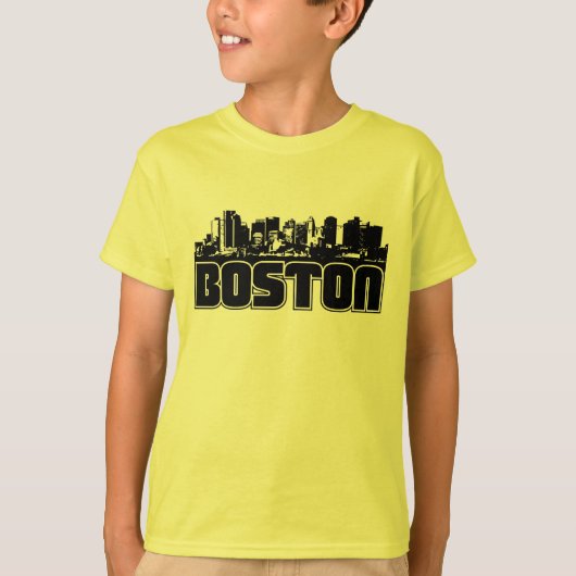 Boston Skyline T-shirt (Voorkant)