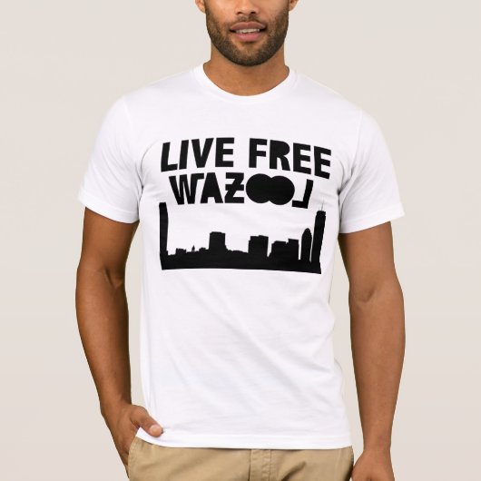 Boston Skyline T-shirt (Voorkant)