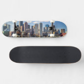 Boston skyline van waterfront skateboard (Horizontaal)