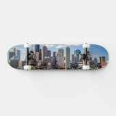 Boston skyline van waterfront skateboard (Horizontaal)