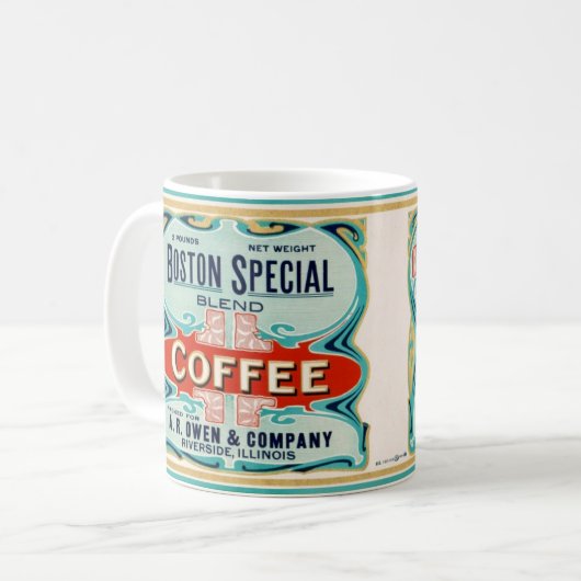 Boston Special Coffee Mok (Voorkant links)